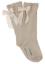 Picture of Carlomagno Socks Satin Bow Knee High - Beige