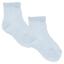 Picture of Meia Pata Boys Traditional Ribbed Ankle Sock- Pale Blue