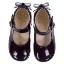 Picture of Panache Baby Girls High Back Bow Shoe - Navy Patent 