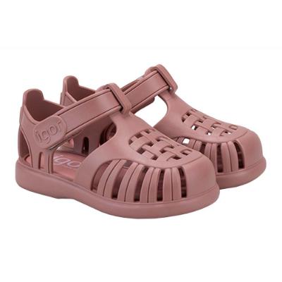 Picture of Igor Tobby Solid Colour Jelly Sandal - Rosa Pink