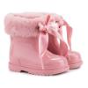 Picture of Igor Bimbi Soft Fur Cuff Ankle Rain Boot - Rosa Pink