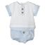 Picture of Calamaro Baby Summer Melisa Jampant Set - White Blue