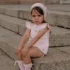 Picture of Rahigo Girls Summer Knit Openwork A Line Dress & Pants Set X 2 - Baby Pink Fuchsia