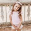 Picture of Rahigo Girls Summer Knit Openwork Jumper & Shorts Set X 2 - Baby Pink Fuchsia
