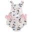 Picture of Purete du... bebe Girls Printed Swimsuit With Fixed Bows - Blue Pink