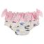 Picture of Purete du... bebe Girls Printed Swim Panties With Fixed Bows - Blue Pink