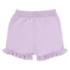 Picture of Granlei Girls Summer Knit Ruffle Tulle Shorts Set - Lilac White