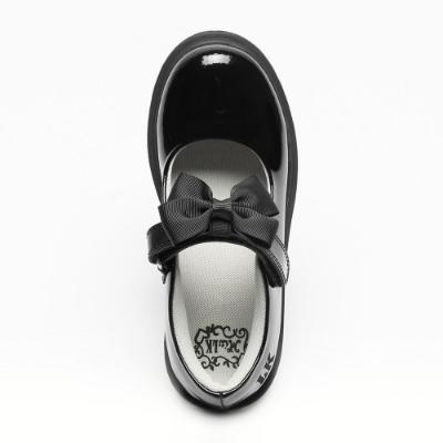 Picture of Lelli Kelly Miss LK Mia Mary Jane School Shoe - Black Patent