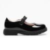 Picture of Lelli Kelly Josie Mary Jane School Shoe - Black Patent