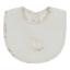 Picture of Deolinda Baby Florence Rocking Horse Velour Bib With Applique - White Pink