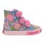 Picture of Lelli Kelly Girls Bella Mid Ankle Boot With 3 Front Straps & Curly Fleece Lining - Blue Pink Fuchsia 