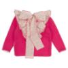 Picture of Ela Confeccion Girls Knitted 3 Piece Jam Pant Set - Fuchsia Pink