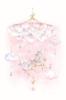 Picture of First Baby Girls Boxed Unicorn Print Babygrow Hat & Swaddle Set X 3 - Pink 