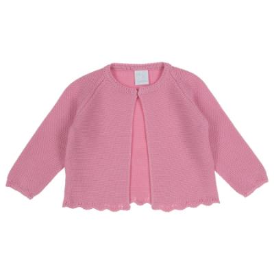 Picture of Granlei Baby Girls Knitted Cardigan - Fuchsia Pink