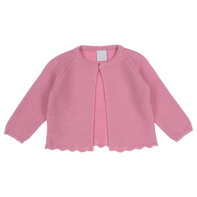 Picture of Granlei Baby Girls Knitted Cardigan - Fuchsia Pink