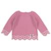 Picture of Granlei Baby Girls Soft Knit ZigZag Sweater & Pant Set X 2 - Fuchsia Pink White