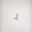 Picture of Granlei Baby Soft Knit Bunny Shawl - White Blue