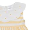 Picture of Deolinda Girls Sunny Wide Stripe Dress - White Yellow
