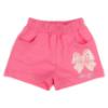 Picture of Daga Girls Magic Bow Applique Top & Shorts Set X 2 - White Fuchsia Pink