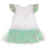 Picture of Daga Girls More Sugar Lollipop Applique Dress - White Fuchsia Green