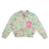 Picture of Daga Girls More Sugar AOP Lollipop Print Bomber Jacket - Green Fuchsia Pink