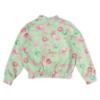 Picture of Daga Girls More Sugar AOP Lollipop Print Bomber Jacket - Green Fuchsia Pink
