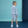 Picture of Mitch & Son JNR Harry Space Dye Jacket - Bright White