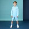 Picture of Mitch & Son JNR Henry Hoodie Short Set - Turquoise