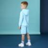 Picture of Mitch & Son JNR Henry Hoodie Short Set - Turquoise