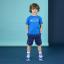 Picture of Mitch & Son JNR Hudson Badge Soft Set - Bright Blue