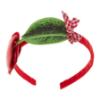 Picture of Daga Girls Fluffy Cherries Headband - Red Green