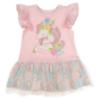 Picture of Daga Girls Unicorns Applique Drop Waist Dress - Pink Blue