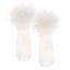 Picture of Daga Girls Ankle Socks With Tulle - Ivory