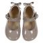 Picture of Panache Baby Girls High Back Bow Shoe - Ice Grey Patent