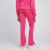 Picture of Juicy Couture Girls Diamante Logo Fold Over Velour Joggers - Fuchsia Purple