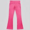 Picture of Juicy Couture Girls Diamante Logo Fold Over Velour Joggers - Fuchsia Purple
