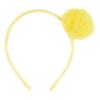Picture of Daga Girls Sunny Lemons PomPom Headband - Yellow