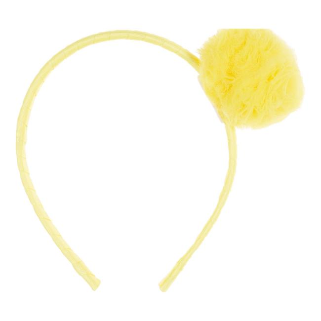 Picture of Daga Girls Sunny Lemons PomPom Headband - Yellow