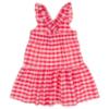 Picture of Tutto Piccolo Summer Gingham Collection Girls Sundress - Fuchsia