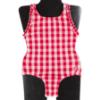 Picture of Tutto Piccolo Summer Gingham Collection Girls Swimsuit - Fuchsia