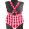 Picture of Tutto Piccolo Summer Gingham Collection Girls Swimsuit - Fuchsia