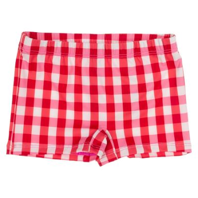 Picture of Tutto Piccolo Summer Gingham Collection Boys Swimshorts - Fuchsia