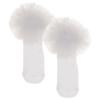 Picture of Daga Girls Ankle Socks With Tulle - White