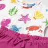 Picture of Mayoral Toddler Girls Summer Sealife Shorts With X 2 Tops Set X 3 - Fuchsia White