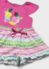 Picture of Mayoral Toddler Girls Summer Top & Shorts Set X 2 - Fuchsia Multi