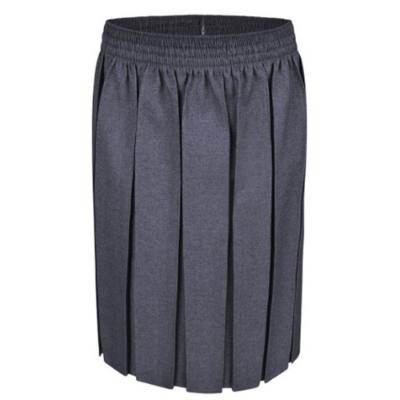 Picture of Schoolwear Girls Box Pleats Skirt - Grey