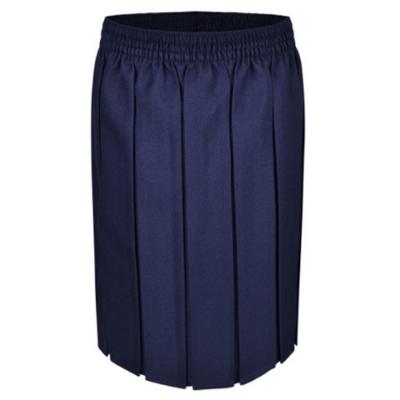 Picture of Schoolwear Girls Box Pleats Skirt - Navy Blue