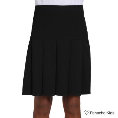 Picture of Schoolwear Girls Fan Pleats Skirt - Navy