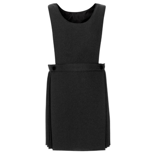 Picture of Schoolwear Girls Bib Pinafore - Grey