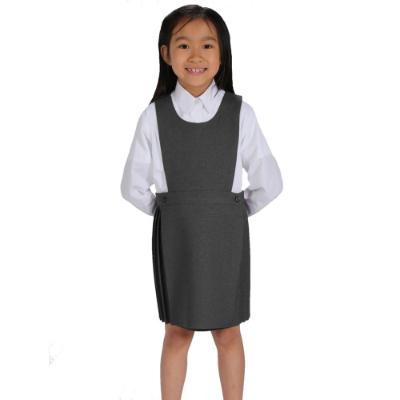 Picture of Schoolwear Girls Bib Pinafore - Grey